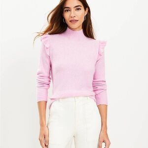 LOFT Soft Pink Knit Sweater